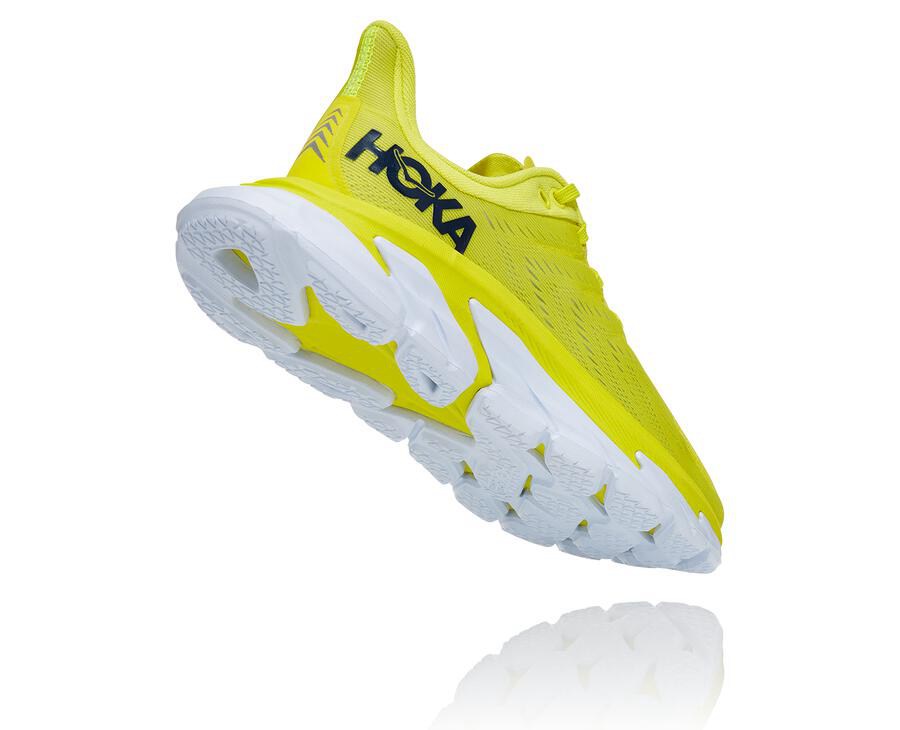 Chaussure Running Hoka One One Clifton Edge Femme - Fluorescente - OVN-381592